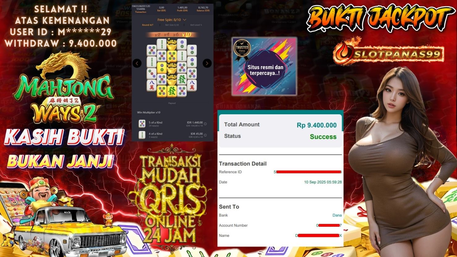 SLOTPANAS99 JACKPOT SLOT MAHJONG WAYS 2